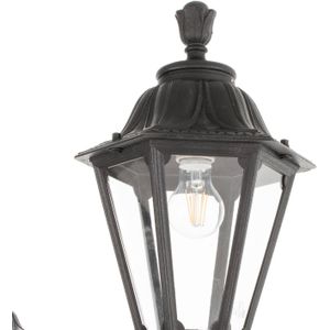 Fumagalli LED lantaarnpaal Ricu Bisso/Rut 2700K zwart