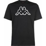 Kappa - Logo Cromen - T-Shirt - Zwart
