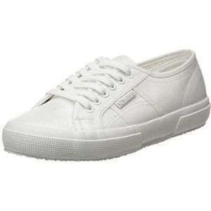 Superga 2750-Lamew dames Lage Top Sneakers Lage sneakers, Wit Totaal Wit 956, 37 EU