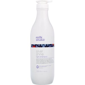Milk_Shake - Silver Shine Light Shampoo - 1000ml - Shampoo voor Blond en Grijs Haar