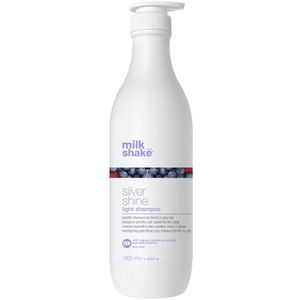 Milk Shake Silver Shine Shampoo voor Grijs en Blond Haar light 1000 ml