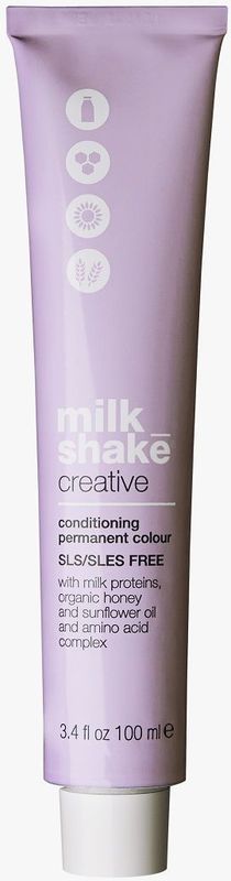 Vopsea Permanenta Milk Shake Creative 6.66r, Blond Inchis Rosu, 100ml