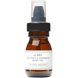 Depot No. 403 Pre-Shave&Softening Beard Oil olie voor het scheren Sweet Almond 30 ml