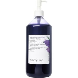 Simply Zen Age Benefit & Moisturizing toniserende shampoo voor ontkleurd haar of haar met highlights 1000 ml