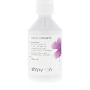 Simply Zen - Restructure In - Shampoo - 250 ml - Voor Droog en Beschadigd Haar