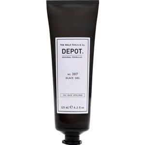 Depot - 307 Black Gel - 125ml - Haarproduct - Zwart - Medium Hold