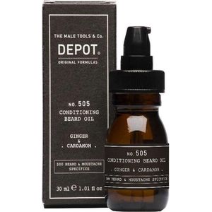 Depot - N° 505 - Baardolie - Ginger & Cardamom - 30 ml