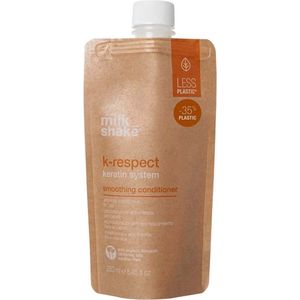 milk_shake® K-Respect Conditioner - 250 ml - Unisex - Tegen Kroes Haar