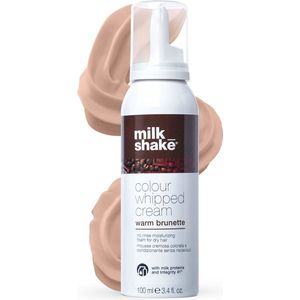 milk_shake - Kleur Whipped Cream Warm Brunette - 100 ml - Haarcrème