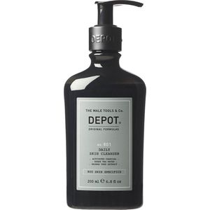 DEPOT MALE TOOLS No. 801 - Daily Skin Cleanser - 250 ml - Actieve Kool