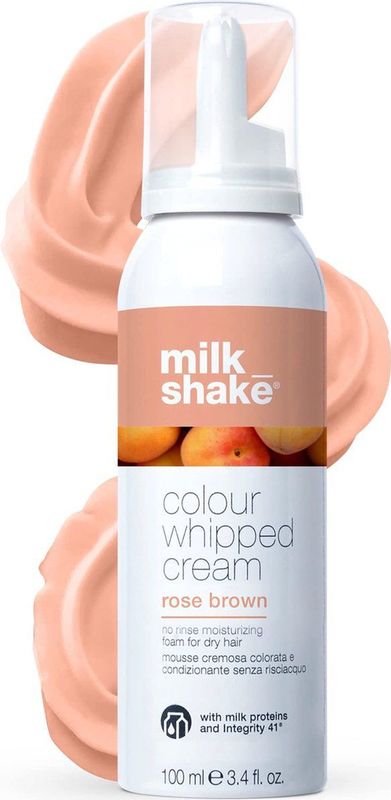 Milk_Shake - Color Whipped Cream - Styling Mousse - Rose Brown - 100ml