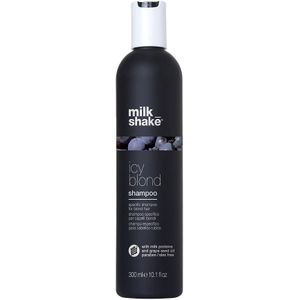 Milk Shake Icy Blond Shampoo shampoo die gele tonen neutraliseert voor Blond Haar 300 ml