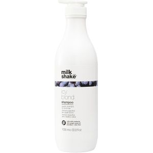 Milk Shake Icy Blond Shampoo shampoo die gele tonen neutraliseert voor Blond Haar 1000 ml