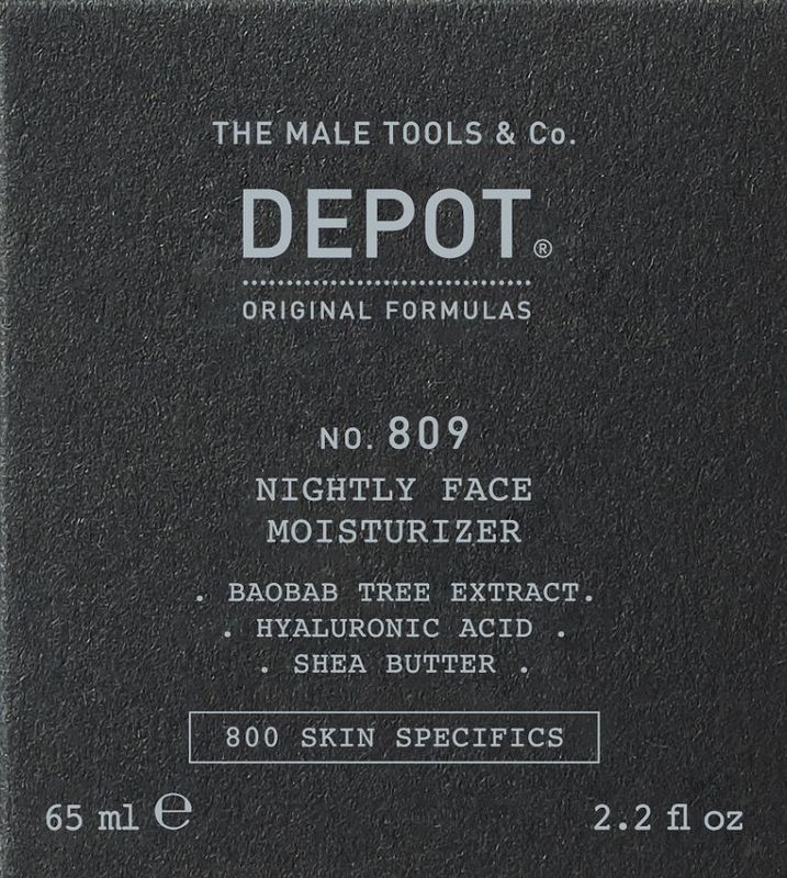 Depot - No.809 - Nachtgezichtscrème - 65ml - Ultra Hydraterend