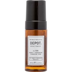 Depot - 508 - Beard And Moustache Cleansing Foam - 100ml - Macadamia-olie
