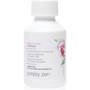 Simply Zen Smooth & Care Shampoo Gladmakende Shampoo tegen Kroes Haar 100 ml