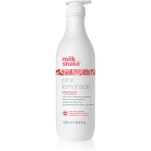 Milk Shake Pink Lemonade toniserende shampoo voor Blond Haar odstín Pink 1000 ml