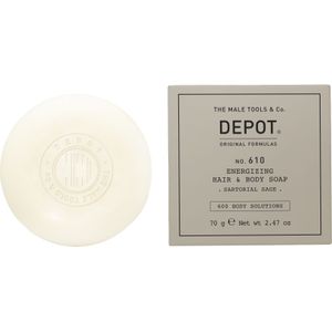 DEPOT - 600 BODY SOLUTIONS NO. 610 - Zeep voor Lichaam en Haar - 70 g