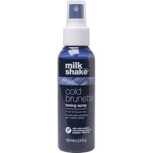 Milk Shake Cold Brunette Toning Spray Spray voor het neutraliseren van koperkleurige ondertonen 100 ml