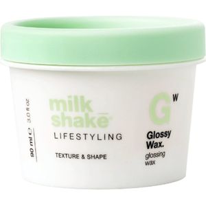 milk_shake® Lifestyling Glossy Wax - Haarwax - 90 ml