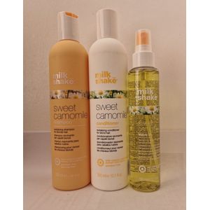 Milk Shake Sweet Camomile Trio Shampoo 300ml + Conditioner 300ml + Leave-In 150ml