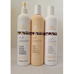 milk Shake Curl Passion Trio Shampoo 300ml + Conditioner 300ml + Leave-In Spray 300ml