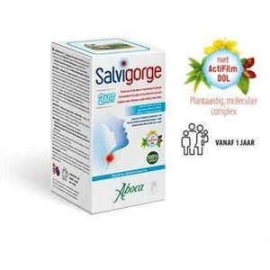 Salvigorge 2act Spray zonder Alcohol 30 ml  -  Aboca