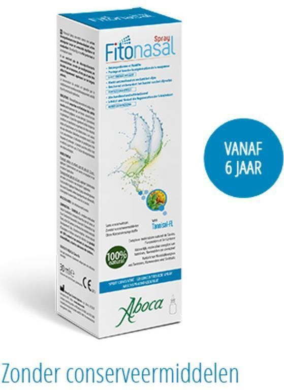 Fitonasal Spray - Geconcentreerd - 30ml - Ontzwellend Middel