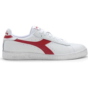 Diadora Men Game L Low Waxed White Red Pepper-Schoenmaat 40