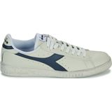 Diadora Game Low Waxed Sneakers Leer Heren Wit