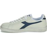 Diadora Game Low Waxed Sneakers Leer Heren Wit