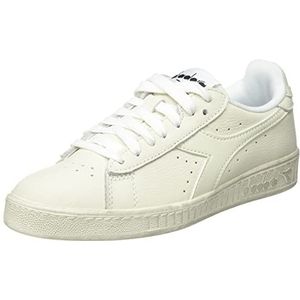 Diadora Game L Low Waxed Sneakers voor volwassenen, uniseks, Wit