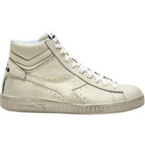 Diadora - Game High Waxed - Hoge Sneakers - Wit - Leren