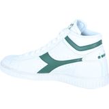 Diadora - Game L High - Hoge Sneakers - Zwart - Volnerfleer - Antislip Zool