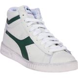 Diadora - Game L High - Hoge Sneakers - Zwart - Volnerfleer - Antislip Zool
