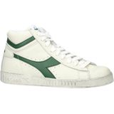 Diadora - Game L High - Hoge Sneakers - Zwart - Volnerfleer - Antislip Zool