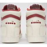 Diadora Unisex Game L High Waxed Bianco Rosso Peperone-Schoenmaat 40