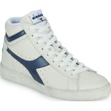 Diadora Game L High Waxed White Blue