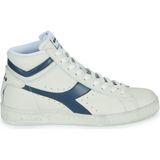 Diadora Game L High Waxed White Blue