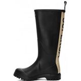 Superga Women 799 Rubber Boots Letter Black