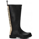 Superga Women 799 Rubber Boots Letter Black