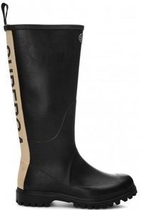Superga Women 799 Rubber Boots Letter Black