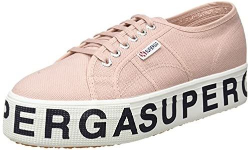 SUPERGA 2790-cotw Outsole Lettering, uniseks, Roze Rook, 35 EU
