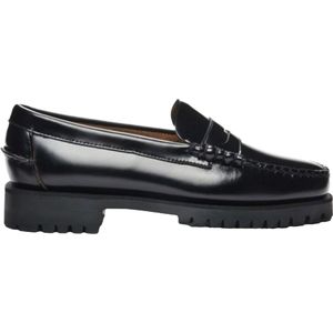 Sebago - Dan Lug Loafers - Zwart - Leer - Dames