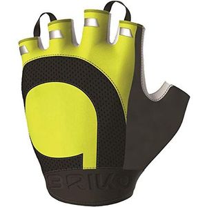 Briko New Corsa Glove Fietshandschoenen voor volwassenen, limoengroen, L