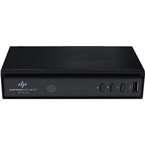 Diprogress - DPT201HD - Digitale DVB-T2 Decoder - Zwart