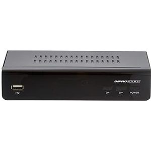 Diprogress - DPT203HD - DVB-T2 HEVC H265 Decoder - Digitale Terrestrische Decoder - HDMI + SCART