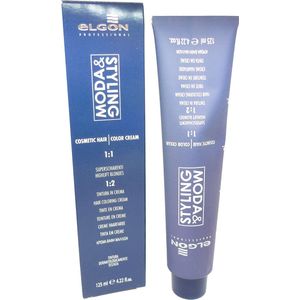 Elgon Professional Moda Styling Color Cream 125ml Haarkleur crème - 04/36 Mahogany Golden Brown / Castano Dorato Mogano