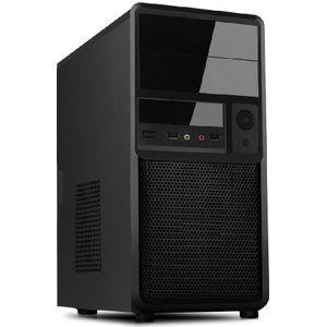 itek SPIDER Mini Tower Zwart 500 W