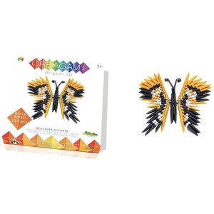 CreativaMente - Creagami vlinder creatief spel Origami modulair, meerkleurig, 703